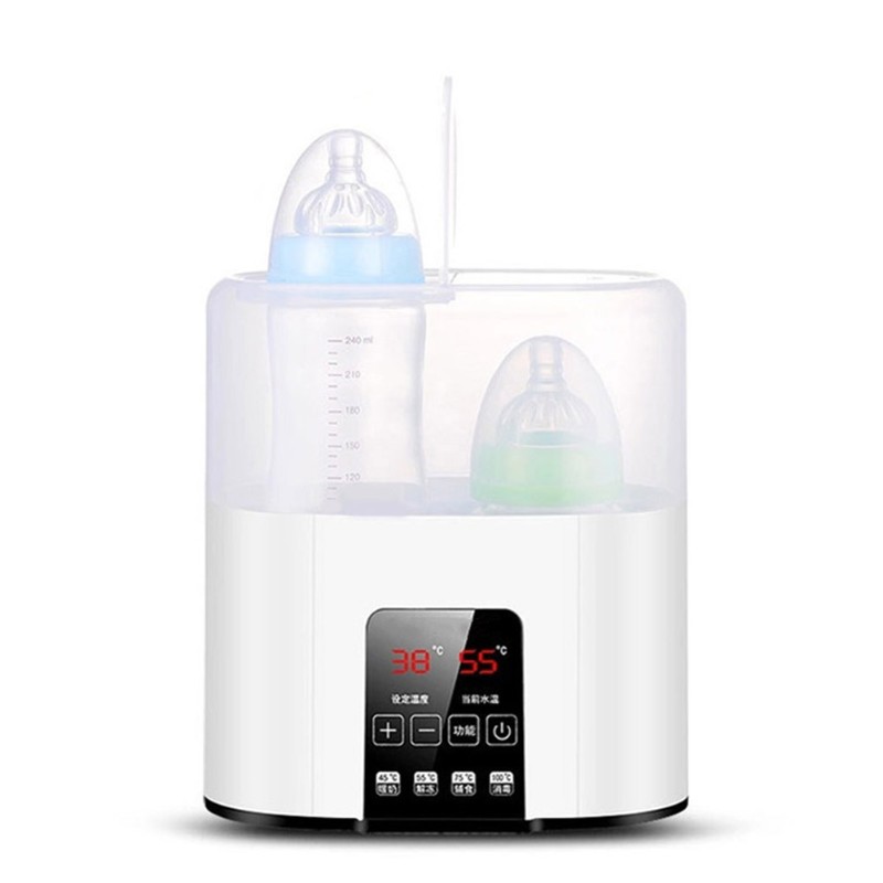 Baby Food Warmer - เครื่องอุ่นขวดนม A38T-EU แบบเสียบปลั๊ก รุ่นอุ่นได้สองขวดพร้อมโหมดคงที่ 24 ชั่วโมง