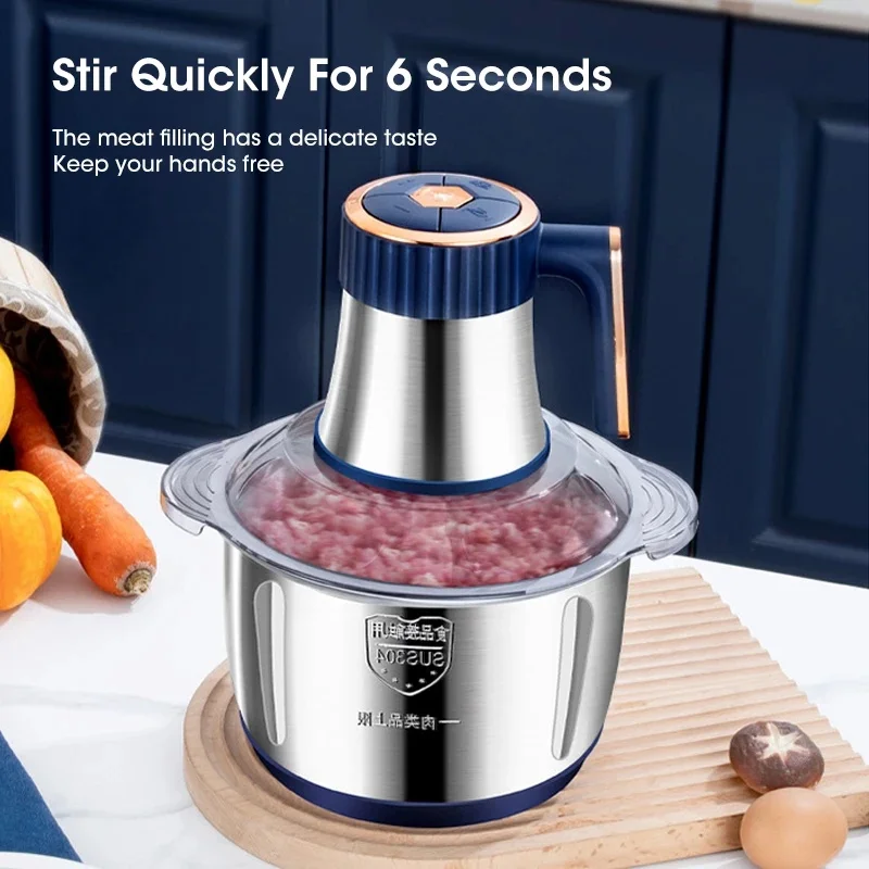เครื่องบดเนื้อไฟฟ้าสแตนเลส 304 - Baby Food Vegetables บทวิจารณ์และราคา