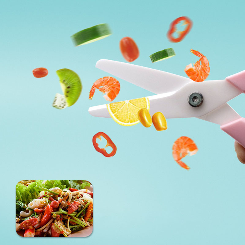 Dobeli 8 นิ้ว Zirconia เซรามิค - Baby Food Scissors บทวิจารณ์และราคา