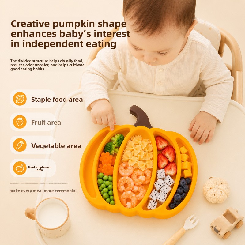 จานซิลิโคนสำหรับเด็กทารก ลายฟั - Baby Food Vegetables บทวิจารณ์และราคา