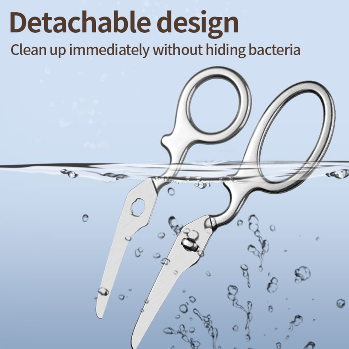 กรรไกรตัดอาหาร ทำจากเหล็กทั้งห - Baby Food Scissors บทวิจารณ์และราคา